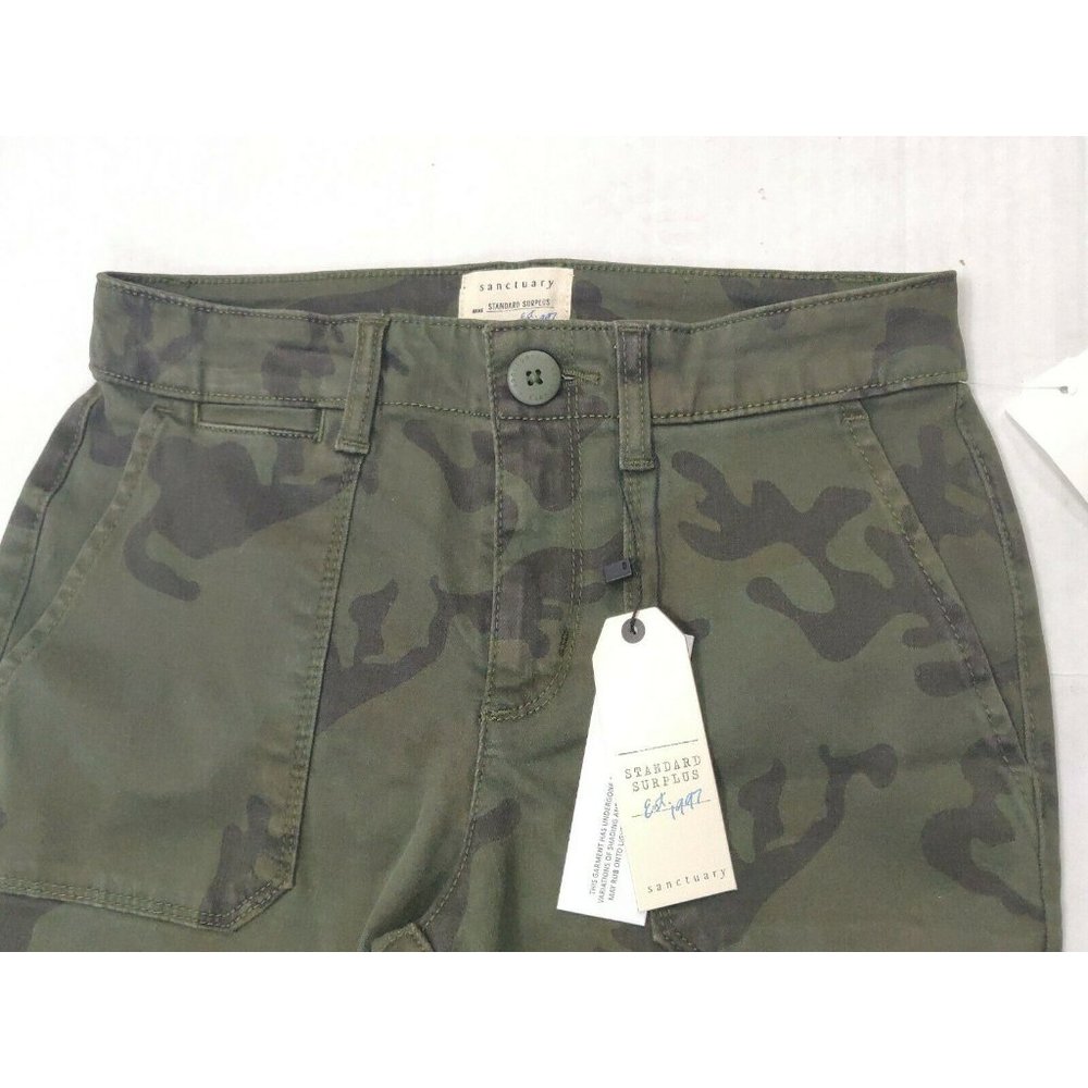 Sanctuary Pants Womens Skinny Green Palmer - Picture 8 of 12